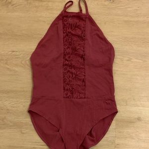 3 for $15 Lace body suit - PINK